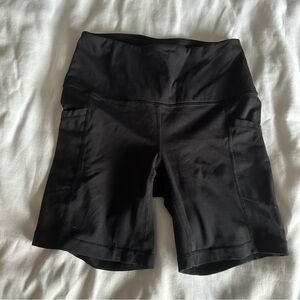 Black Biker Shorts